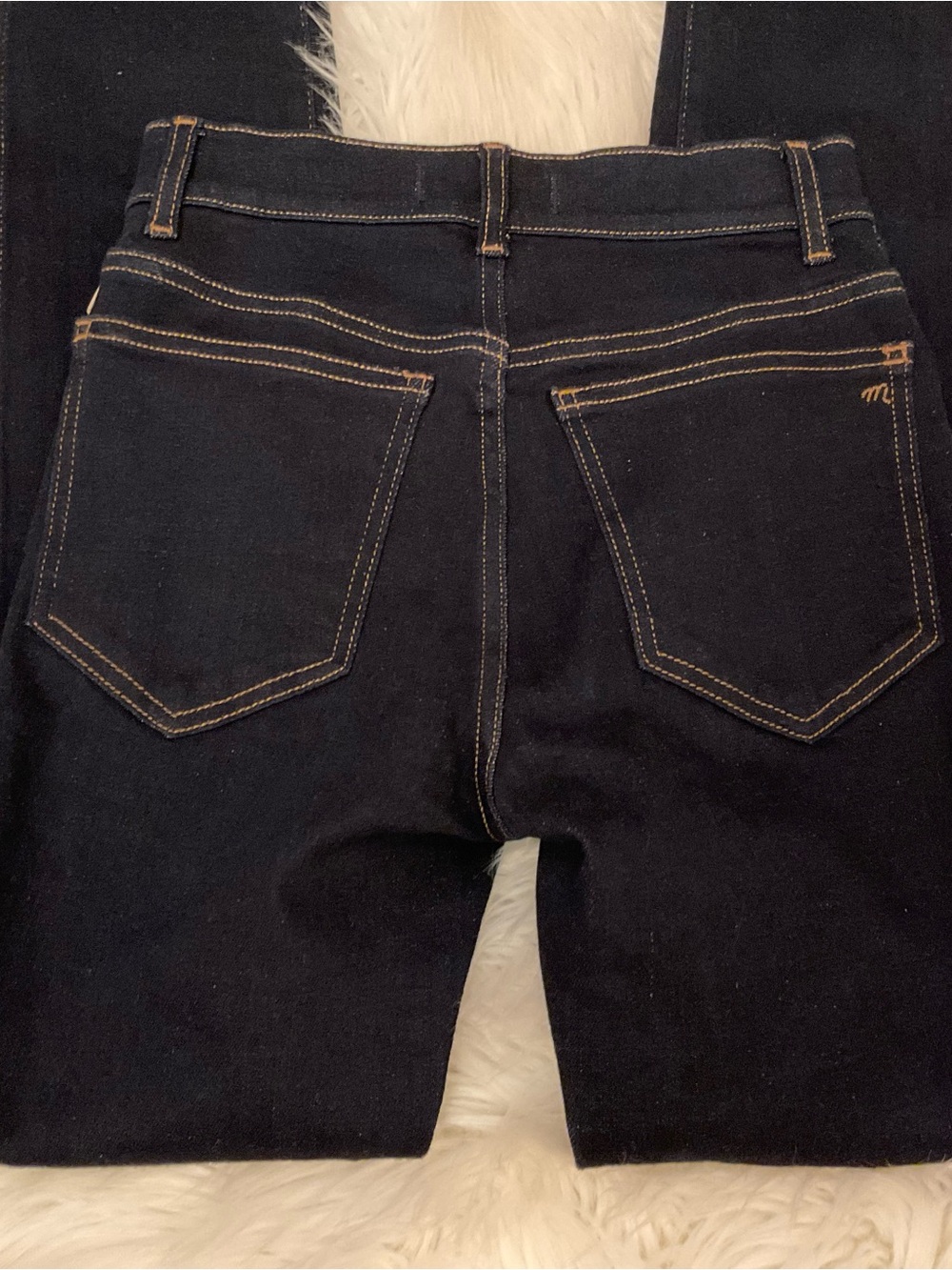 Madewell Mid-Rise Stovepipe Jeans - NWT - Size 23 - Picture 11 of 12